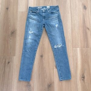 AG Stevie Straight Denim Jean Size 27